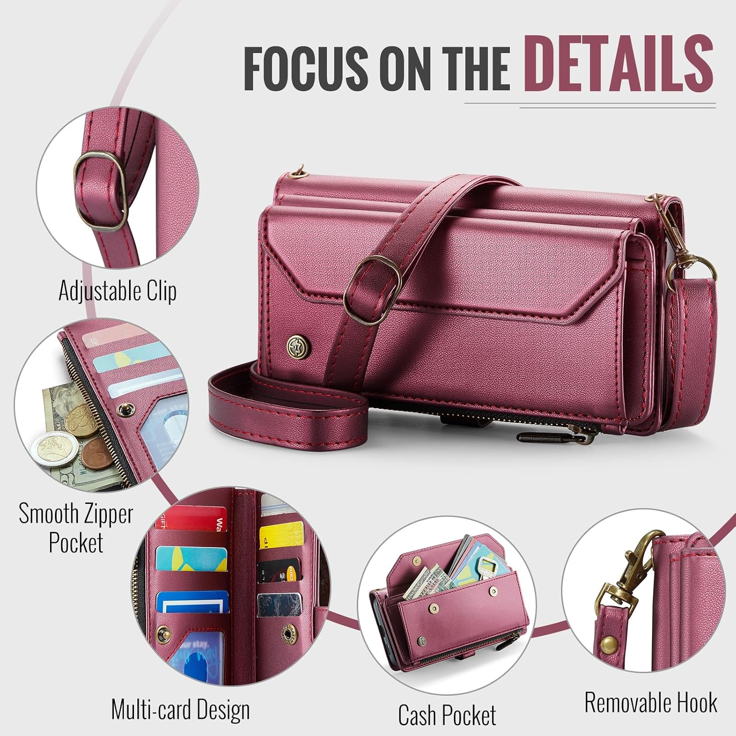 Detalle 1 de WAWZ wallet case for Samsung Galaxy S26