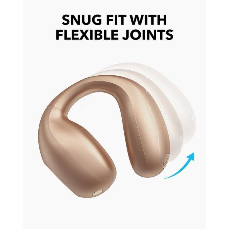 Detalle 2 de soundcore C40i, auriculares Bluetooth abiertos con sujeción flexible e IPX4