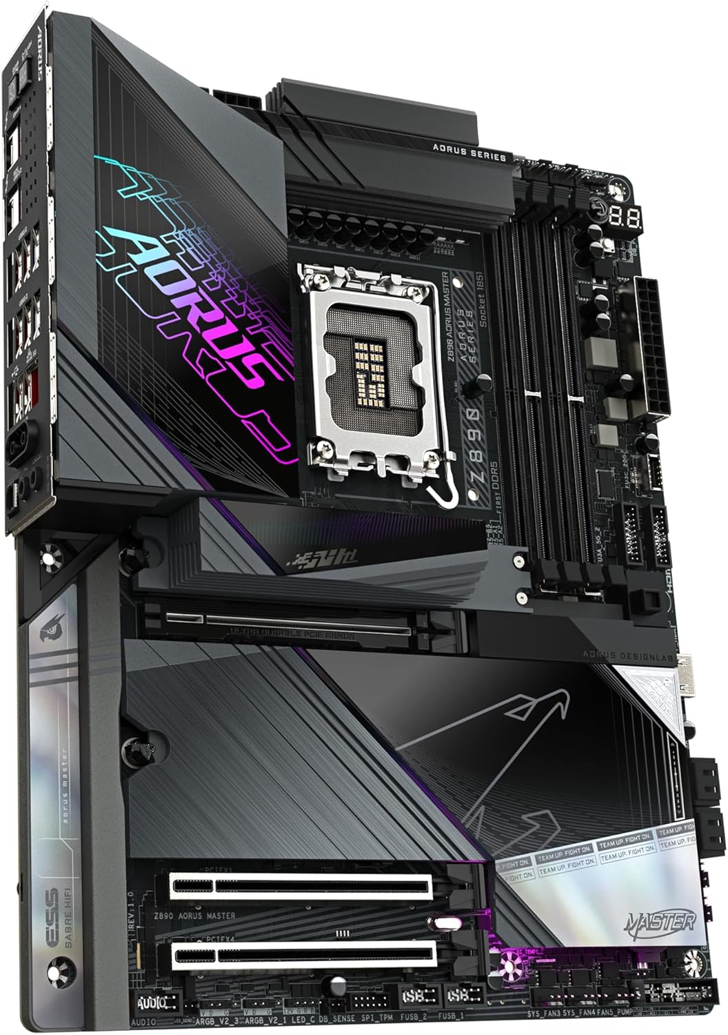 Thumbnail 2 de GIGABYTE Z890 AORUS MASTER scheda madre con Wi‑Fi 7, LAN 10GbE e Thunderbolt 4