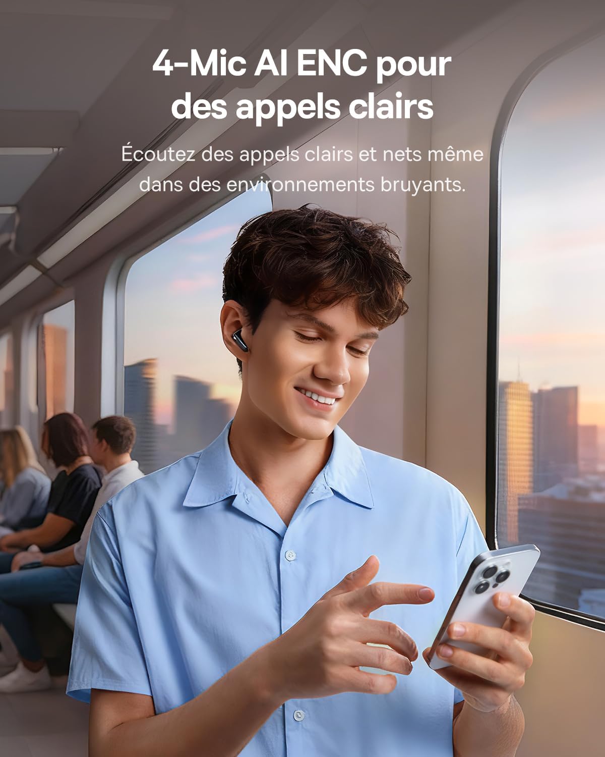Detalle 2 de Baseus EP10 NC écouteurs Bluetooth 41H