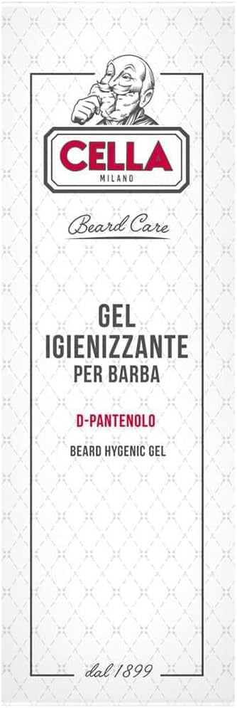 Detalle 1 de Cella Milano Gel igienizzante barba 150 ml – Igienizza, profuma e ammorbidisce senza risciacquo