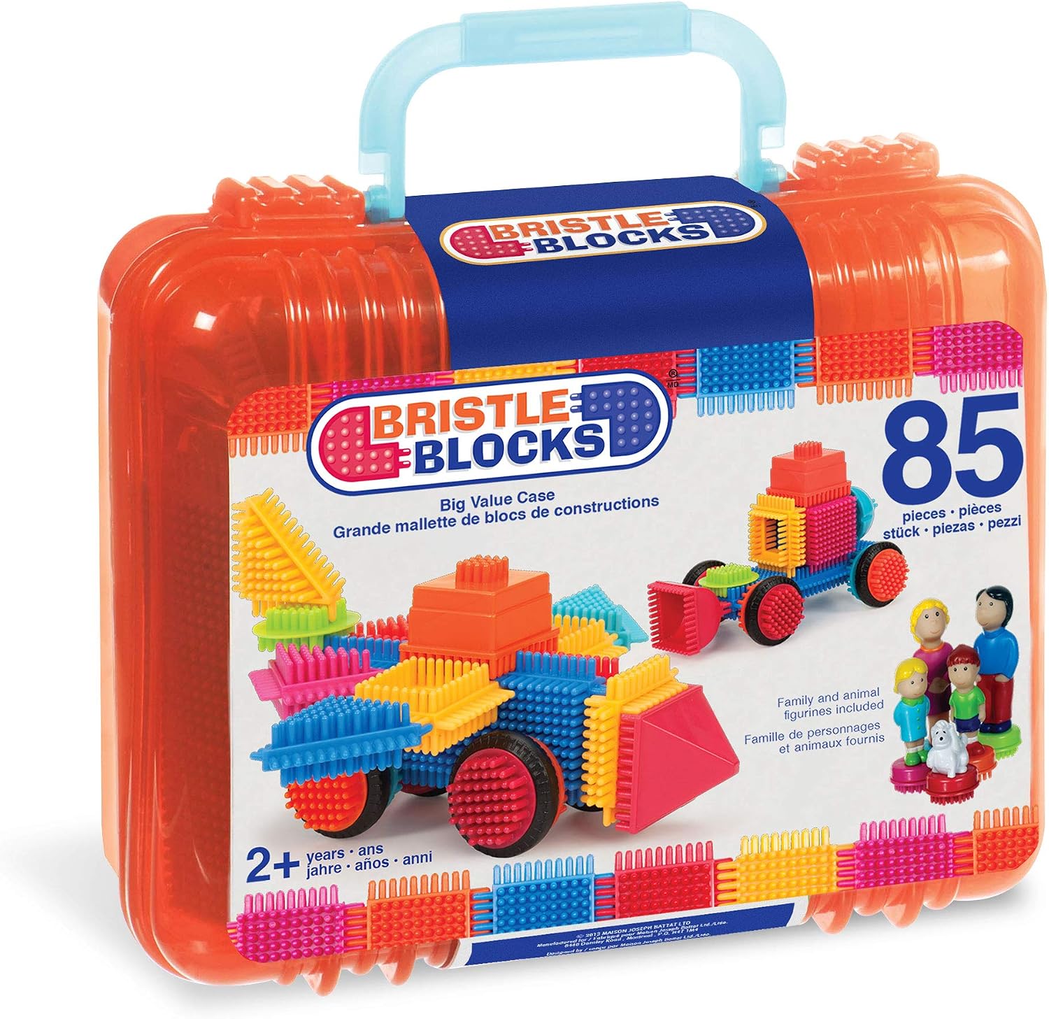 Detalle de B. Toys 44266 Bristle Blocks – klocki konstrukcyjne, 85 elementów