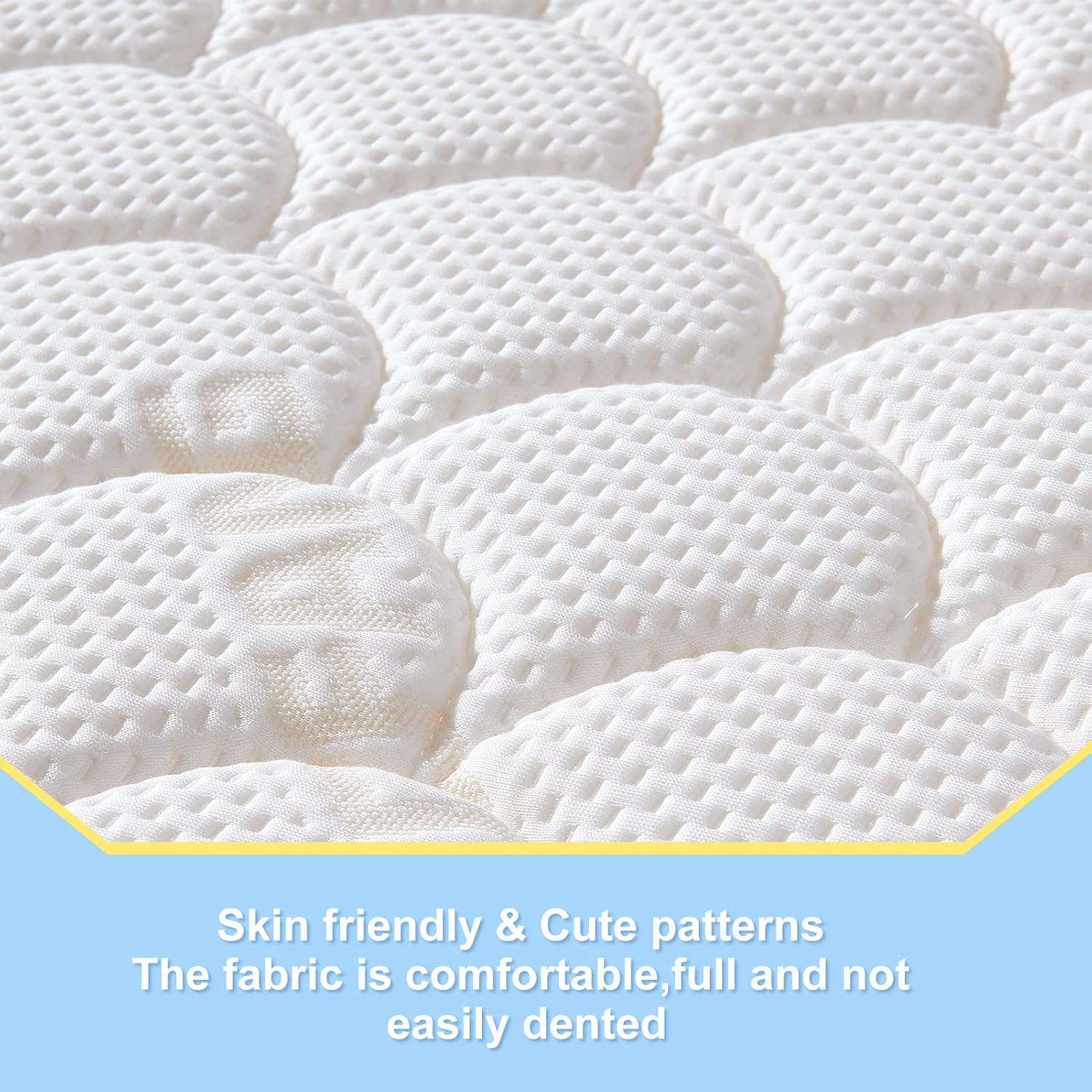 Thumbnail 3 de Vibe Bear YX-16 Pack and Play Mattress Topper, 38" x 26", Breathable Memory Foam