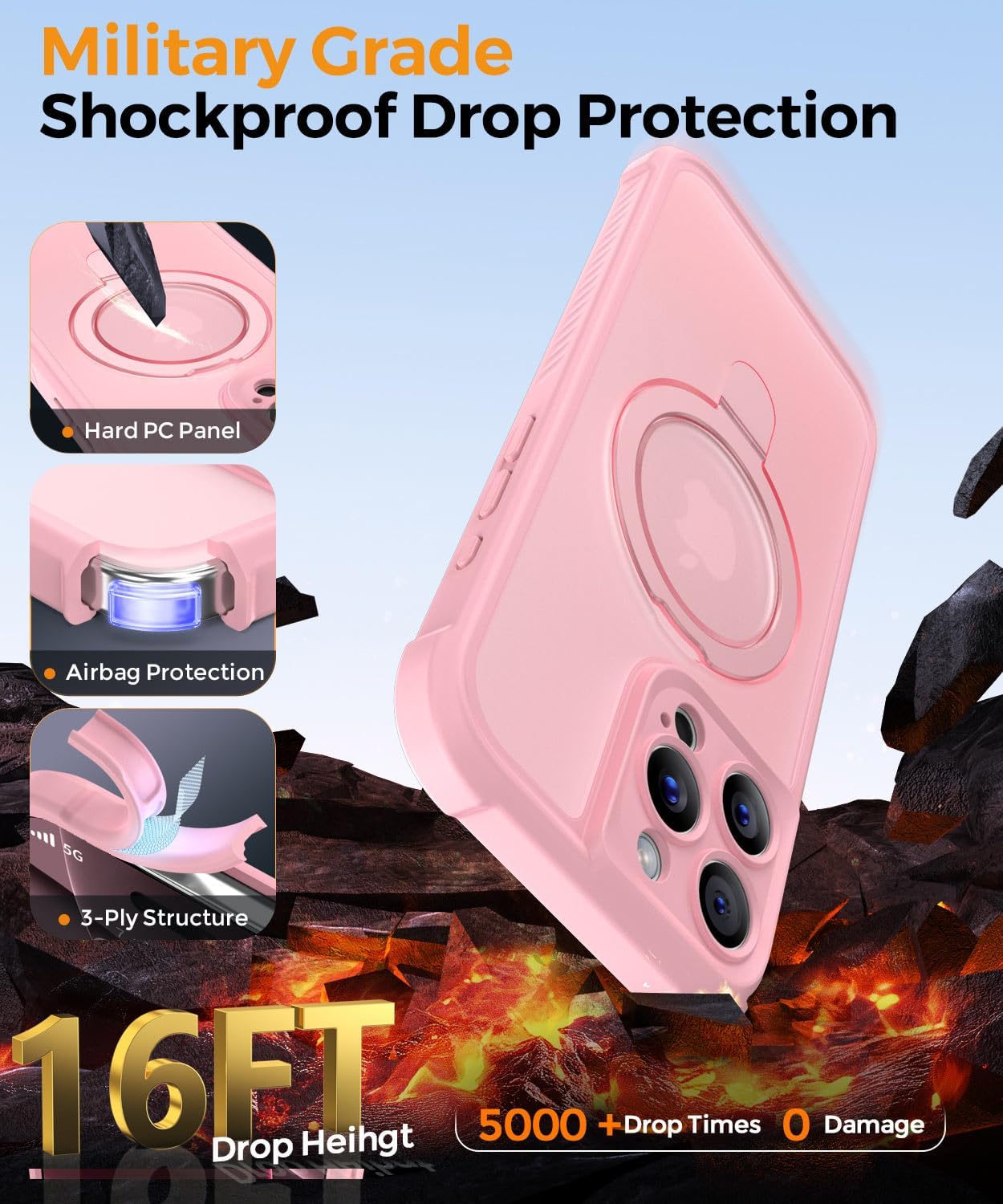 Thumbnail 4 de MOCCA iPhone 16 Pro Max Case with MagSafe