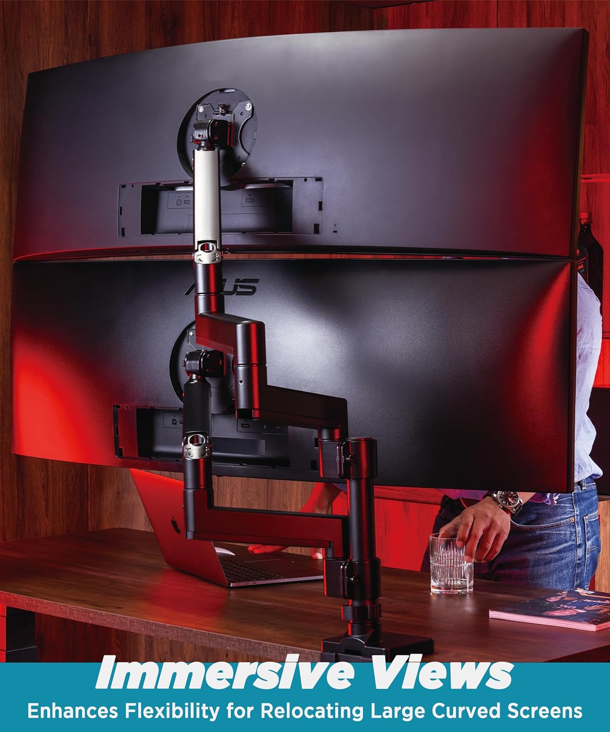 Thumbnail 6 de ULTRARM MA20P-S-1 braccio heavy duty per monitor fino a 57” da 20 kg, VESA 75x75/100x100