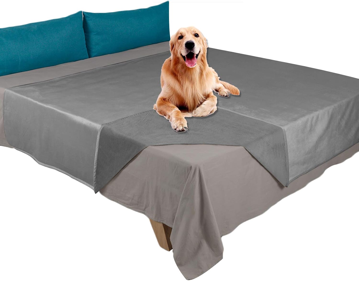 Detalle de Ameritex Waterproof Pet Blanket 82 x 82 Inches
