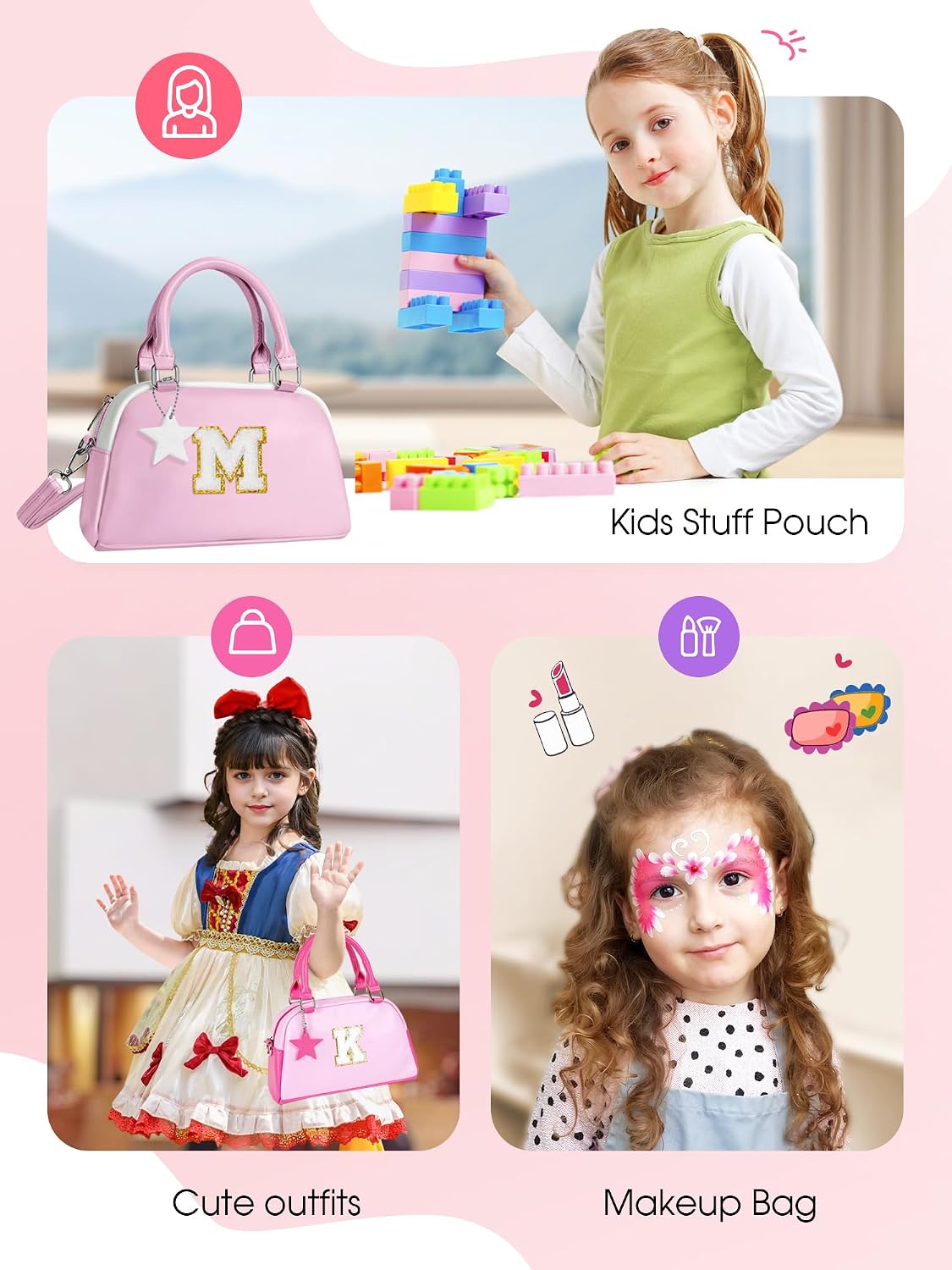 Thumbnail 6 de Elilier Kids' Crossbody Bag, PU Leather