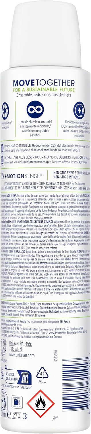Thumbnail 2 de Rexona Advanced Protection Desodorante Aerosol Mujer Aloe Vera 🌿 Pack 6