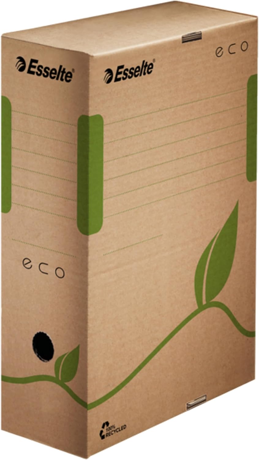 Thumbnail 4 de Scatola archivio Esselte Eco dorso 8 cm per formato A4 (confezione da 25) in cartone riciclato