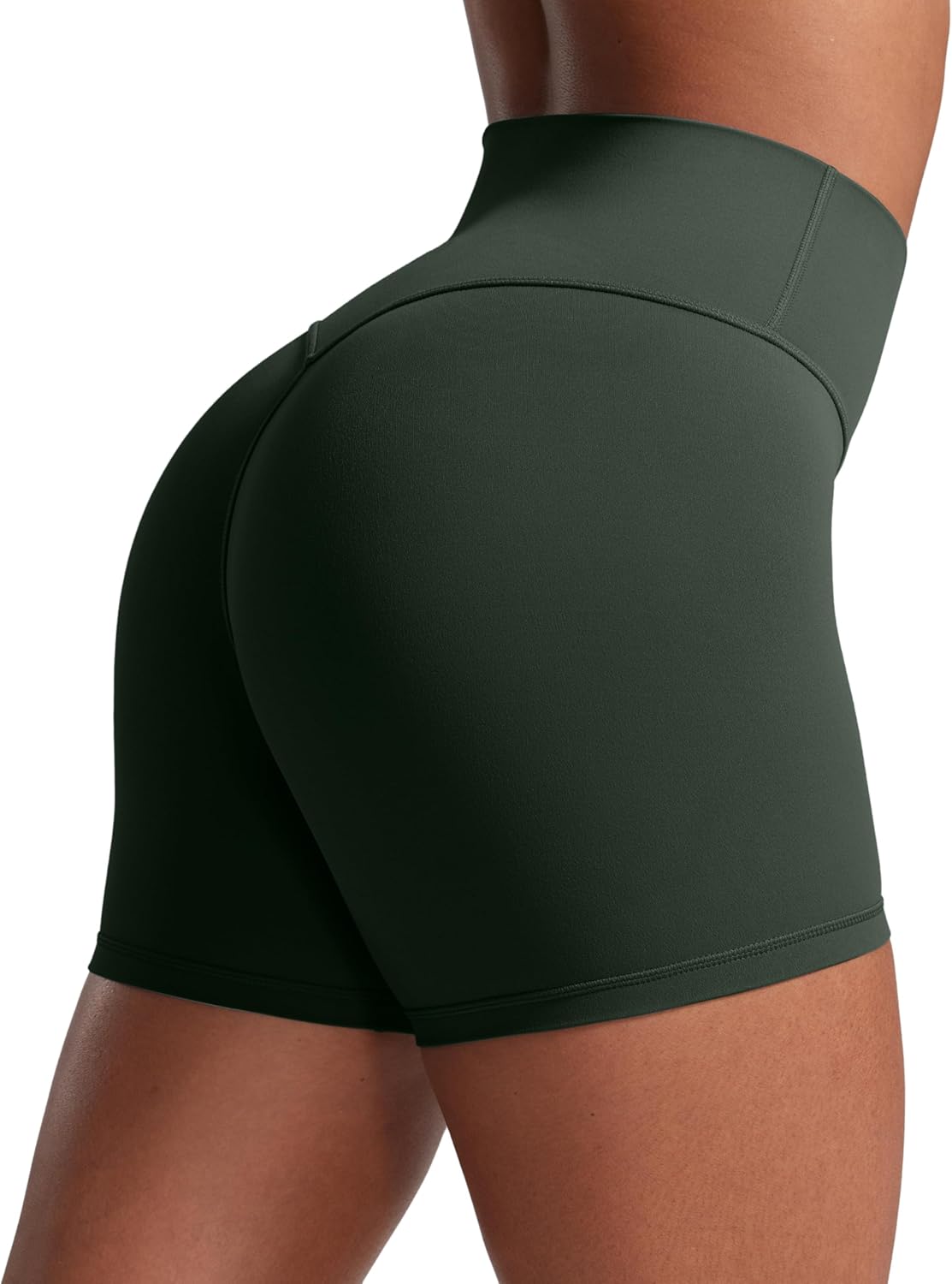 Thumbnail 4 de CRZ YOGA Butterlift Short femme taille haute sans couture devant (10 cm/15 cm) — pour yoga et training