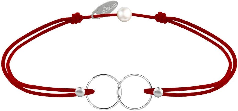 Thumbnail 4 de LES POULETTES BIJOUX Bracciale “Collegamento” in Argento 925 con anelli Tu ed Io - Classics