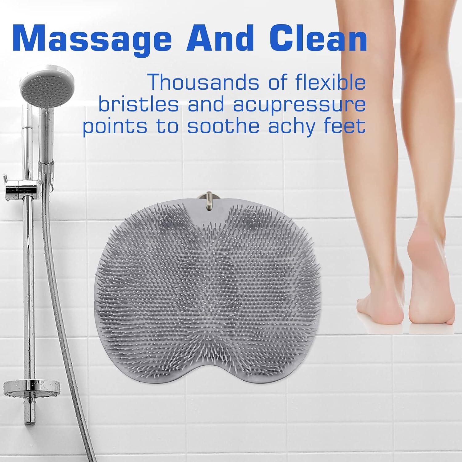 Thumbnail 5 de Shower foot scrubber mat 9x11.8 inch