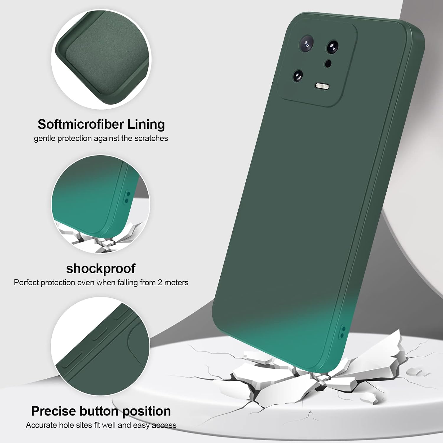 Detalle 2 de GiiYoon Hülle für Xiaomi 13 Hochwertig