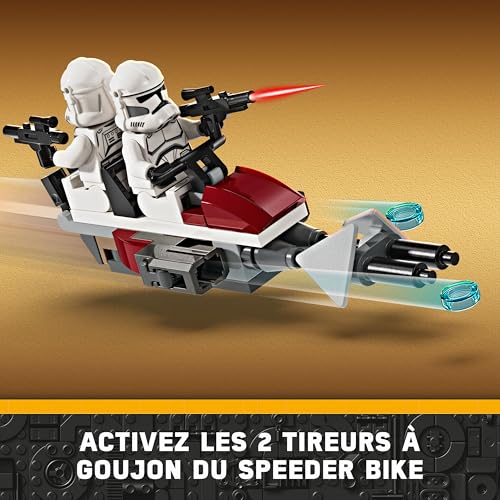 Thumbnail 3 de LEGO 75372 Star Wars Pack de Combat Clone Troopers et Droïdes – Aventurez-vous avec le Speeder Bike