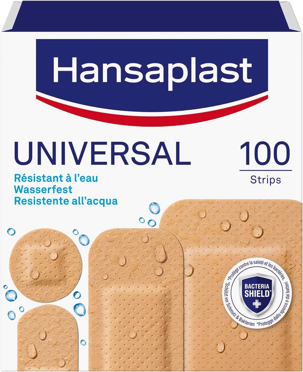 Hansaplast Cerotti UNIVERSAL impermeabili 100 pezzi 🩹