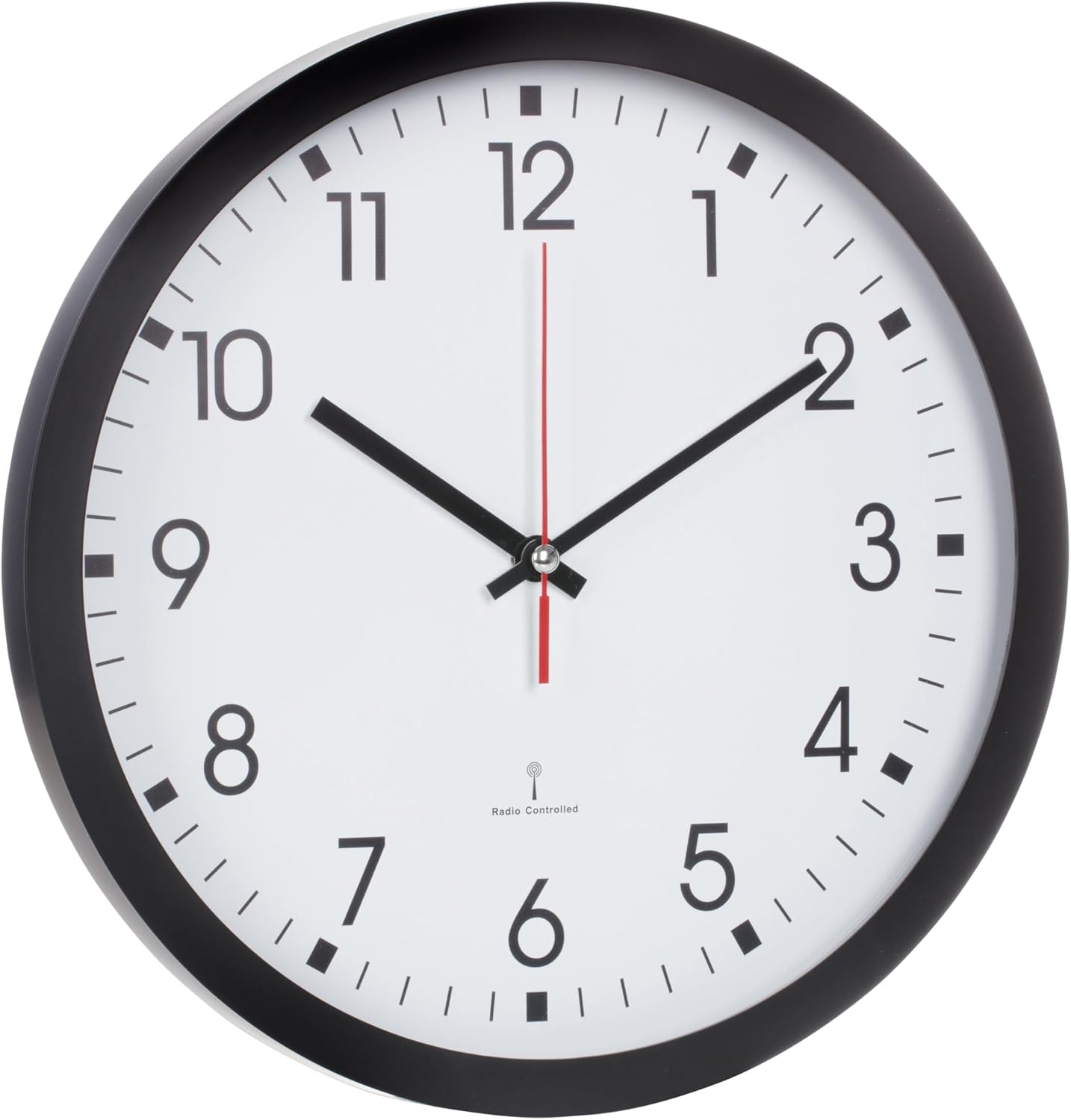 Thumbnail 2 de TFA Dostmann Analoge Funk-Wanduhr 60.3522.02 (30 cm) mit Sekundenzeiger