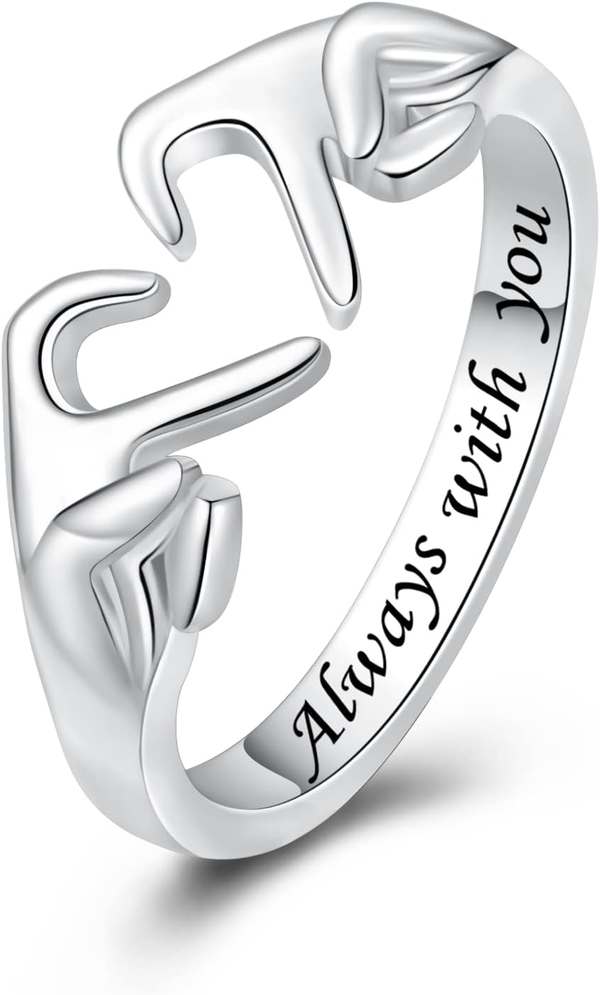 Detalle de Claddagh Ring in Sterling Silver