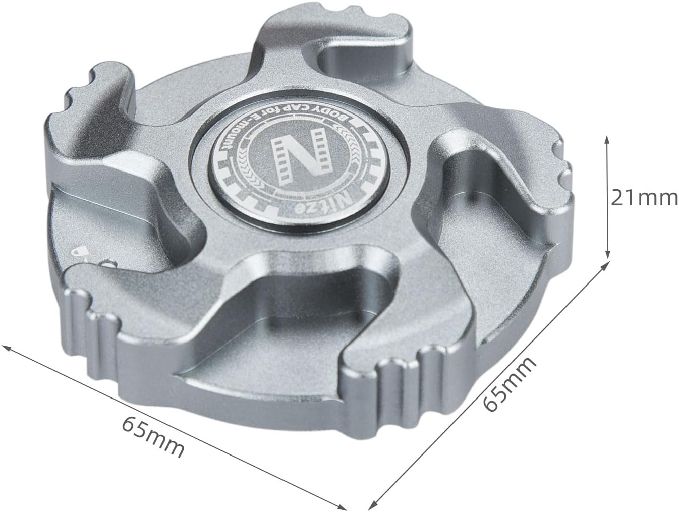 Detalle de Nitze N81-A1 E Mount Gehäusekappe – Aluminium, kompatibel mit Sony E-Mount Kameras