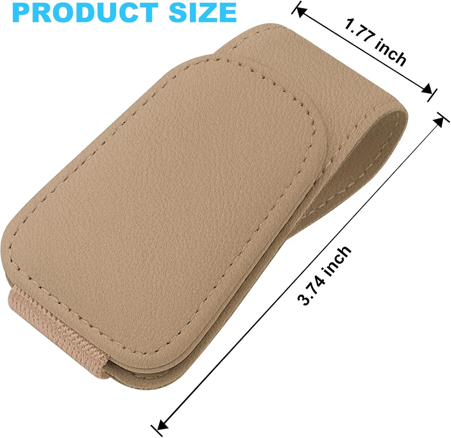 Thumbnail 1 de TCJJ Sunglasses Holders for Car Visor Beige