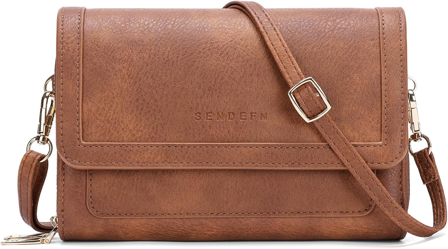 Thumbnail 6 de SENDEFN Small Crossbody Bag for Women – Leather Handbag with Adjustable Wide Strap