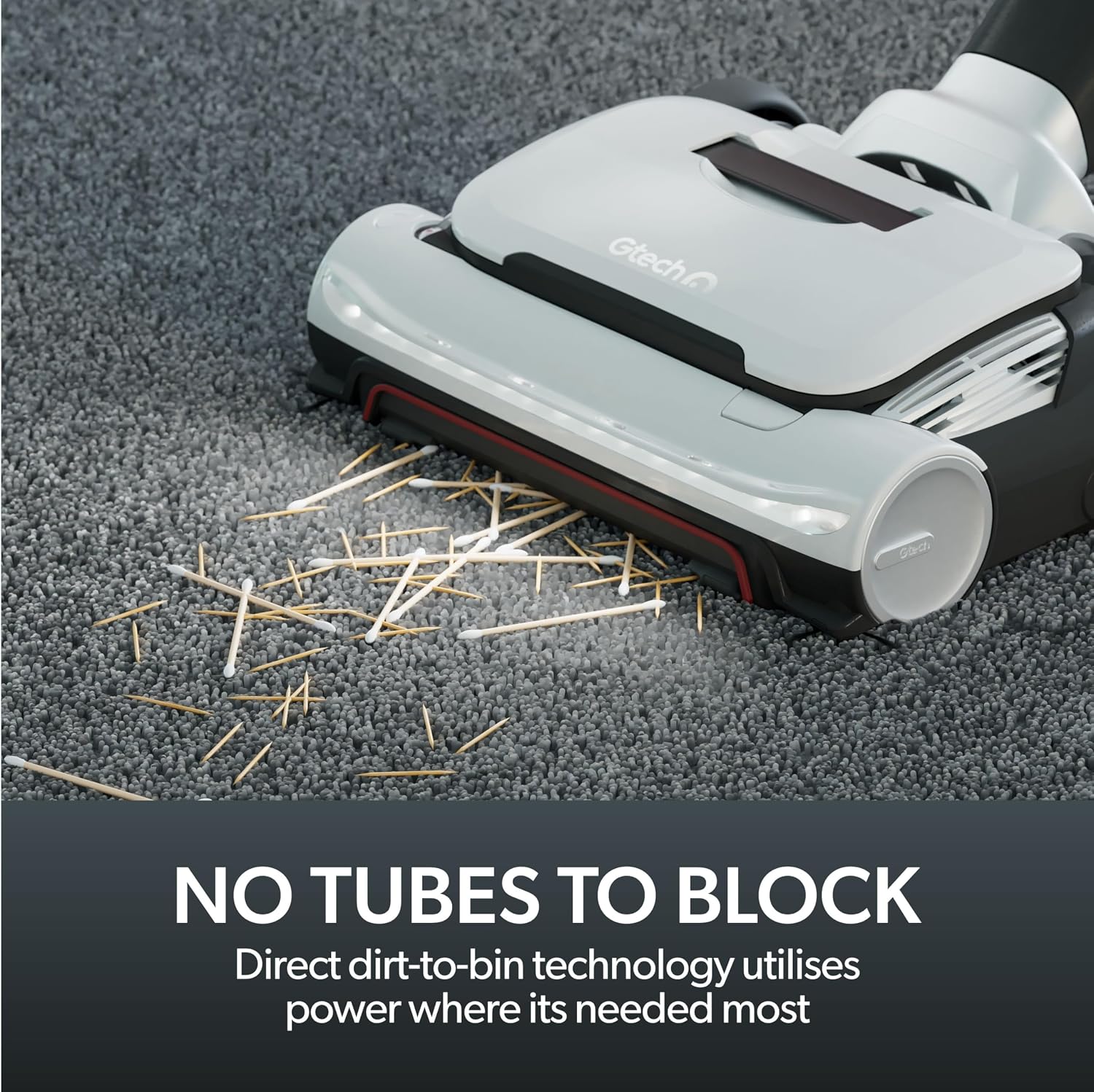 Detalle de Gtech AirRAM 3 Dual Edge-Clean cordless vacuum 🧹
