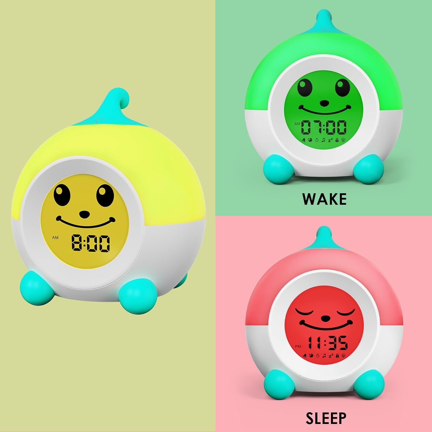 Thumbnail 3 de iHoo Ok to Wake Kids Alarm Clock toddler sleep trainer