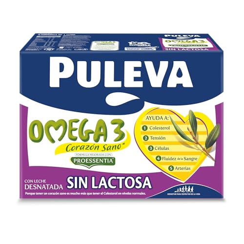 Thumbnail 4 de Puleva Omega 3 Proessentia Sin Lactosa (brik 1 L, caja 6 L) para una dieta con omega 3