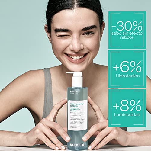 Thumbnail 3 de Sensilis Purify Essential Cleanser gel limpiador 400 ml 🧴