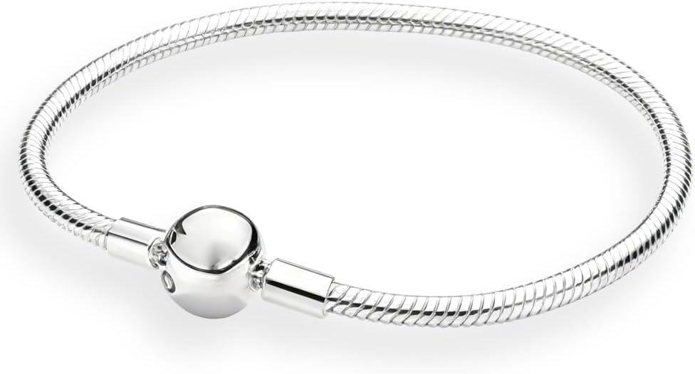 Thumbnail 6 de LMLMECREA Damen Charm-Armband aus 925 Sterling Silber mit Rosegold-Verschluss – Bettelarmband für Charms