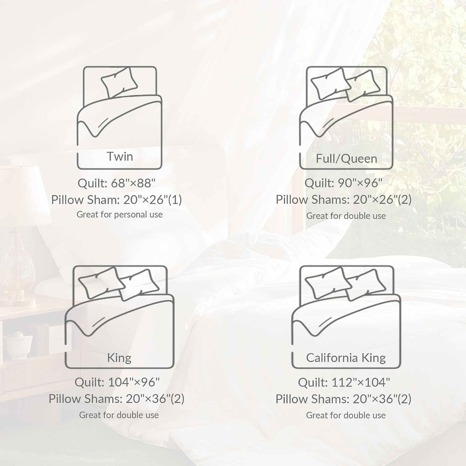 Thumbnail 6 de Exclusivo California King Quilt Set, 112 x 104 in