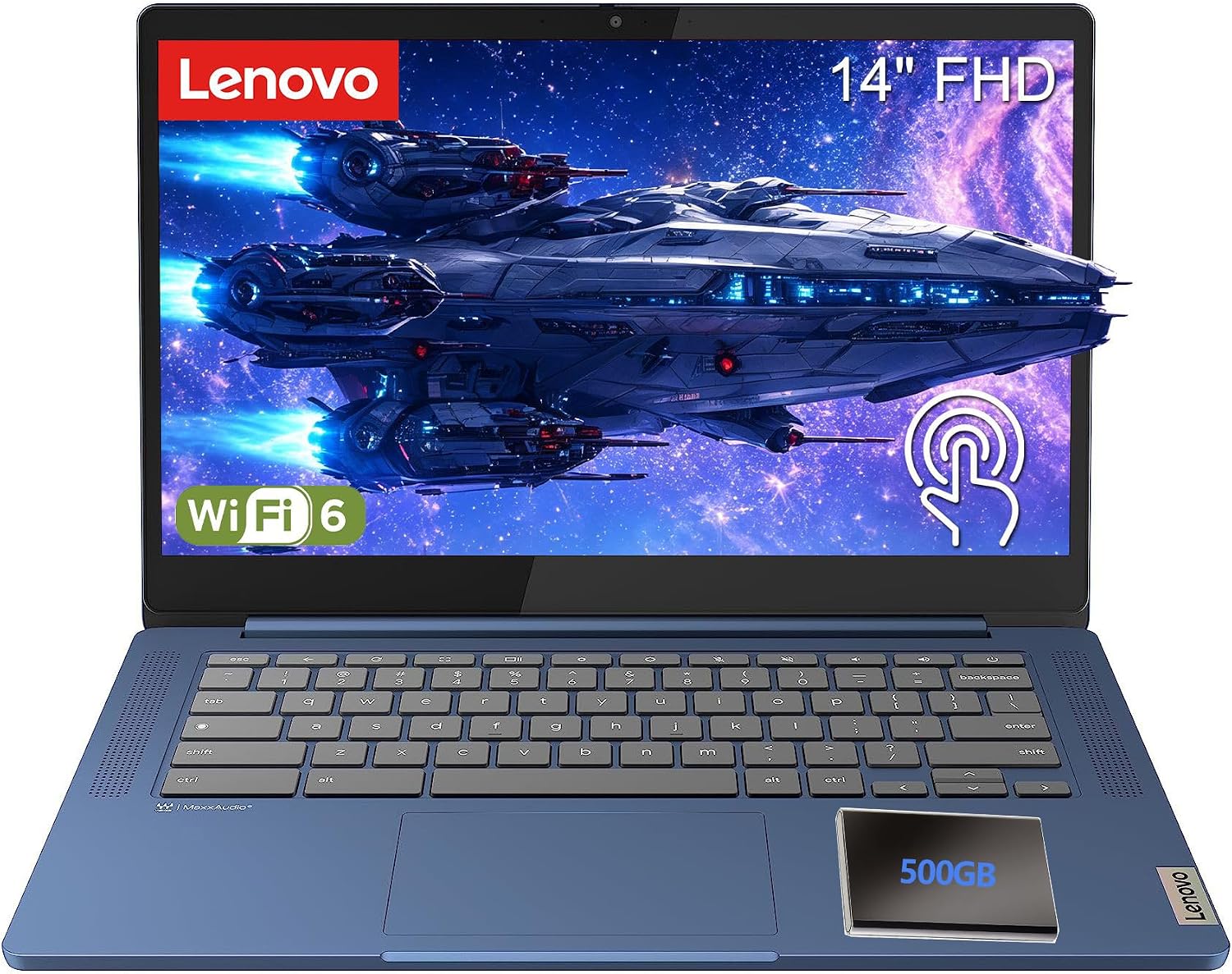 Detalle de Lenovo Chromebook Laptop, 14-Inch