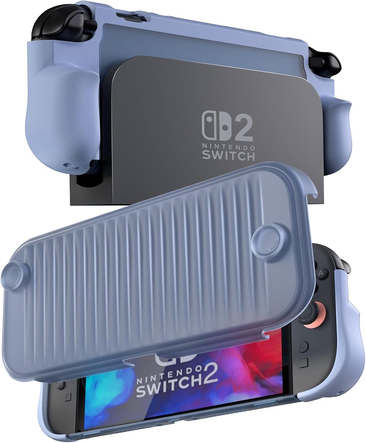 Detalle de ProCase Dockable Switch 2 Grip Case 2025 slim navy