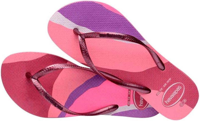 Detalle 2 de Havaianas Slim Palette Glow pour femme – tongs confort en caoutchouc antidérapant