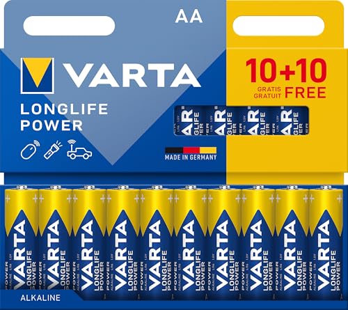 Detalle de VARTA pile alcaline AA