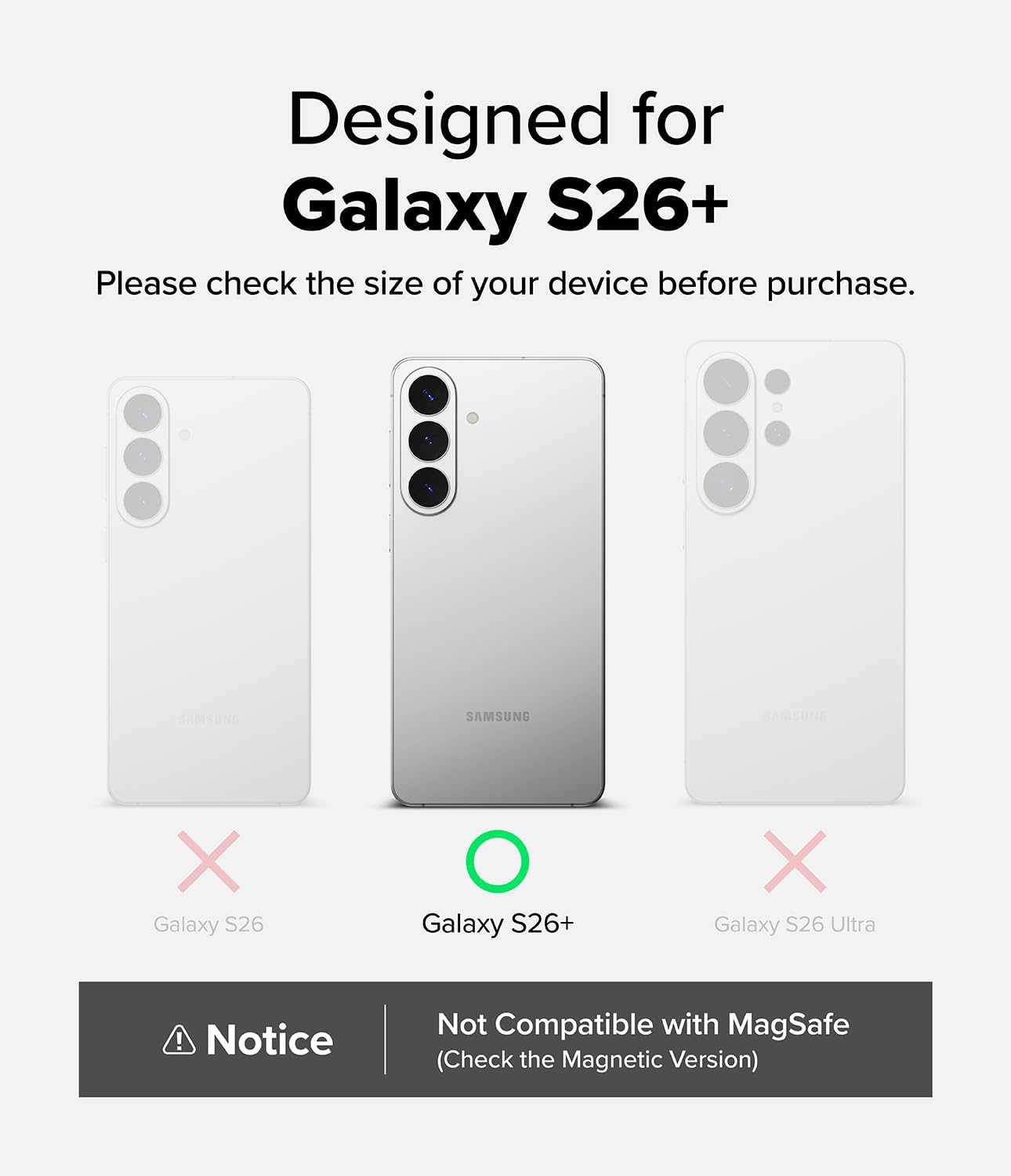 Detalle de Ringke Fusion-X for Samsung Galaxy S26 Plus Case