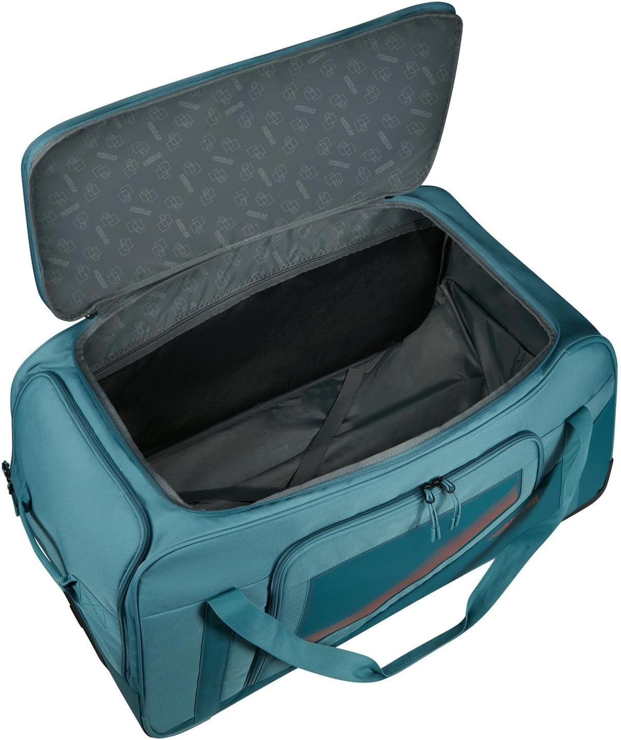 Detalle de American Tourister City Racer 55 cm 50L wheeled travel bag with shoe compartment