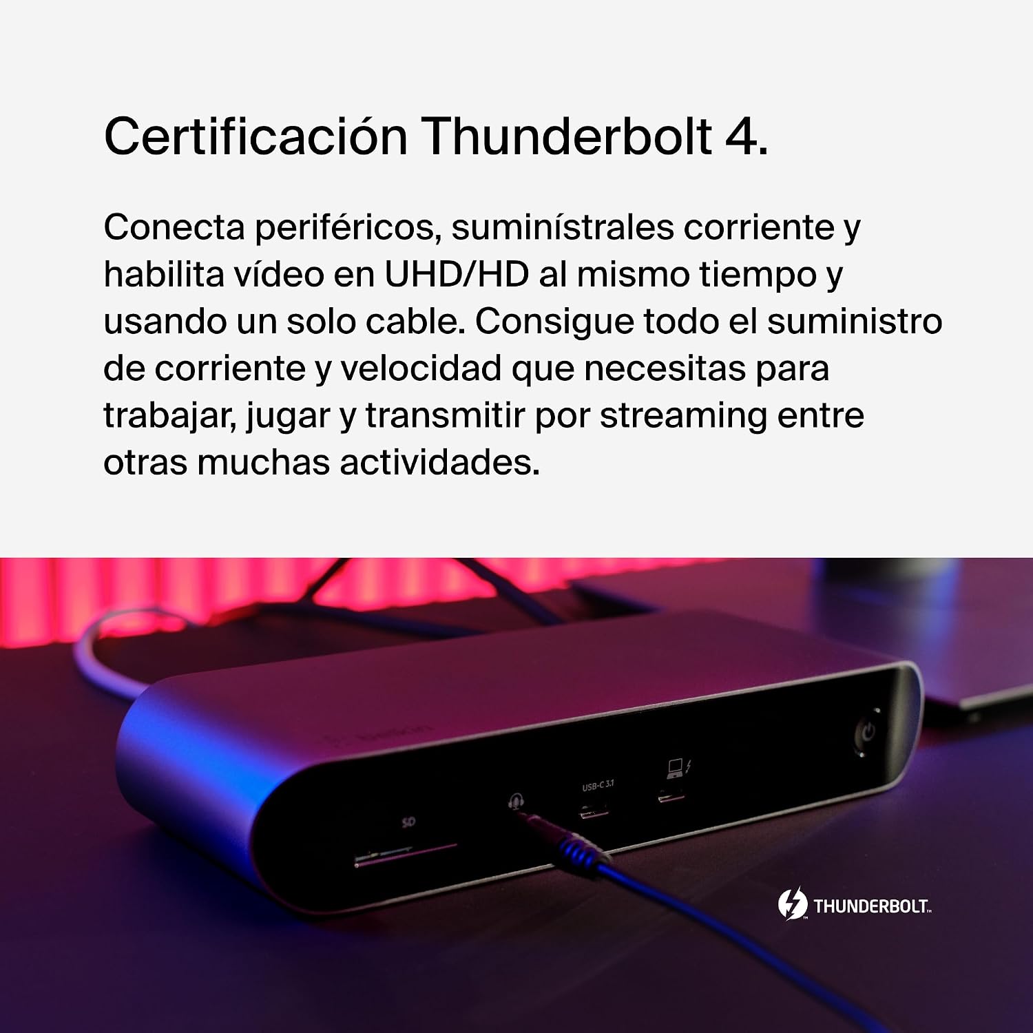 Thumbnail 6 de Belkin estación Thunderbolt 4 Pro