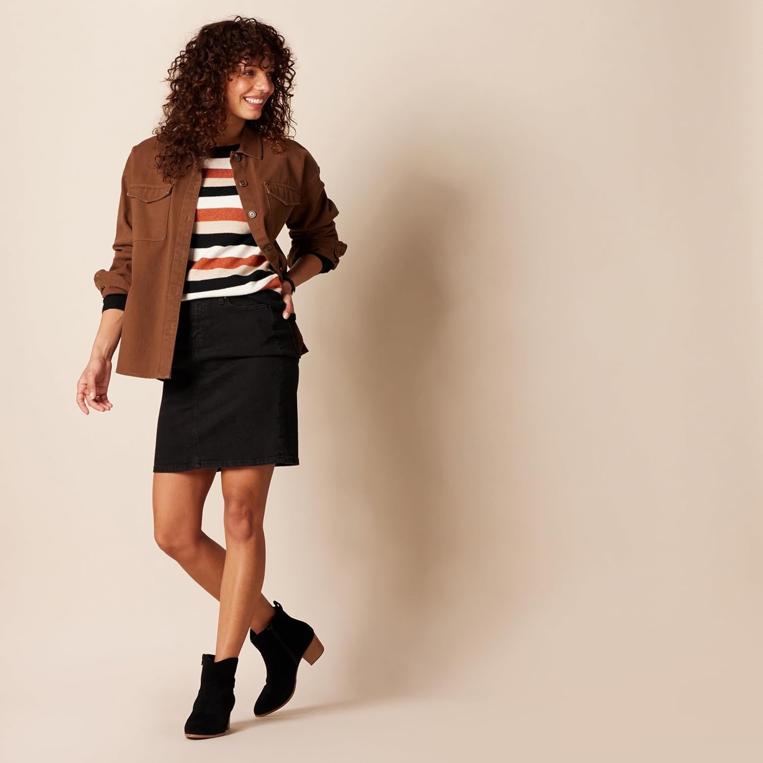 Thumbnail 2 de Amazon Essentials Damen Western-Stiefeletten mit gestapeltem Absatz – Cuban Heel