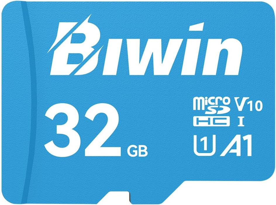Detalle de Biwin MS100 32GB Micro SDXC Card – UHS-I, A1, V10, Up to 100 MB/s