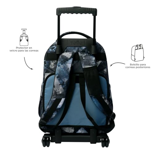 Detalle 2 de Totto Renglones mochila escolar con ruedas 26,21 L
