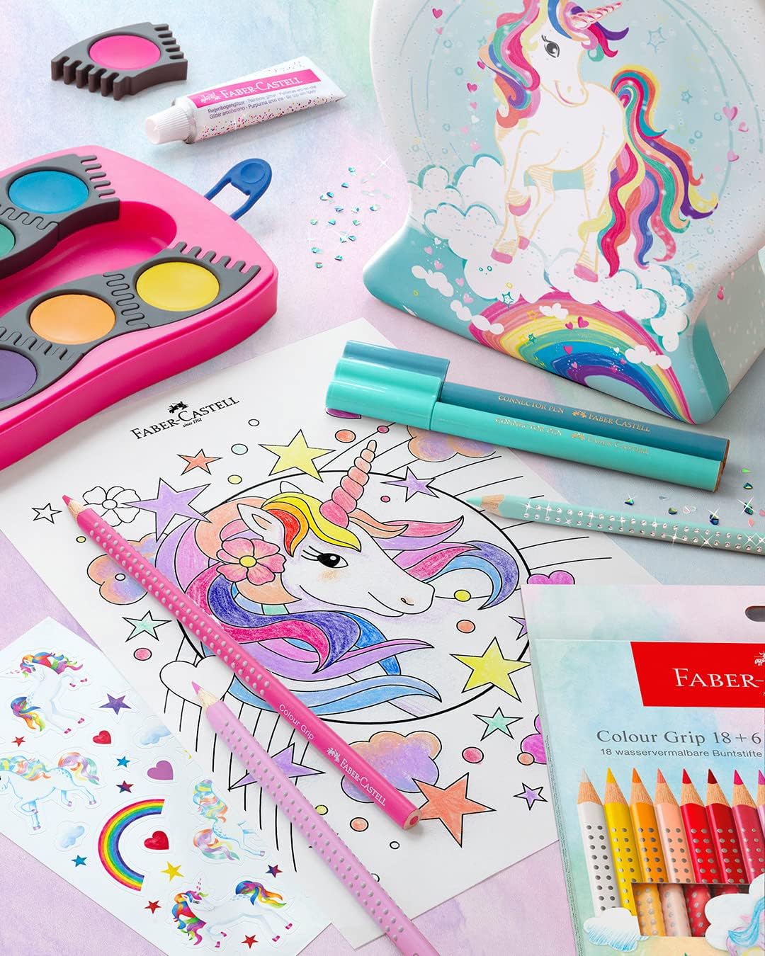 Thumbnail 3 de Faber-Castell 201542 Buntstifte Einhorn 13-teilig