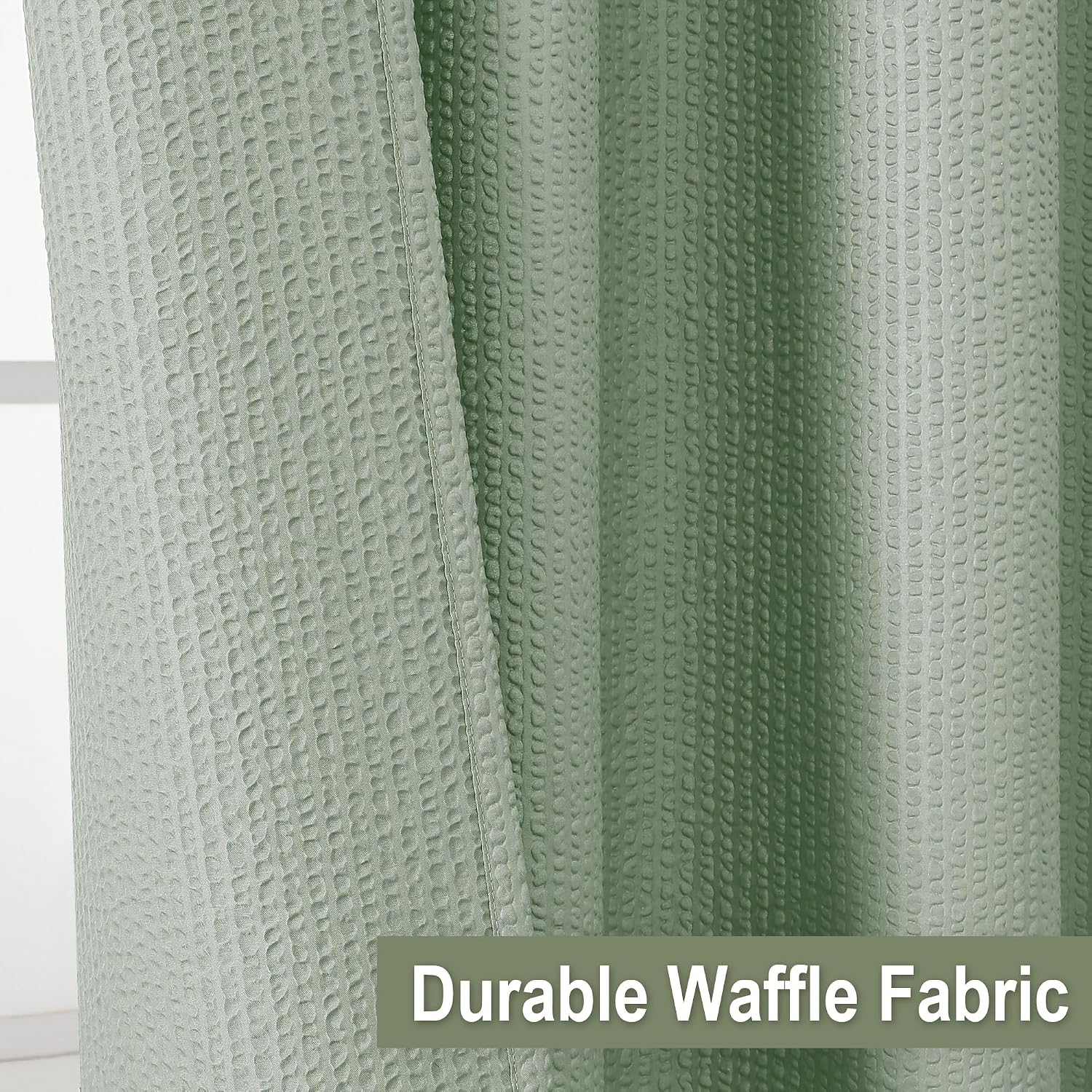 Detalle 2 de OVZME Fabric Shower Curtain 72 x 78