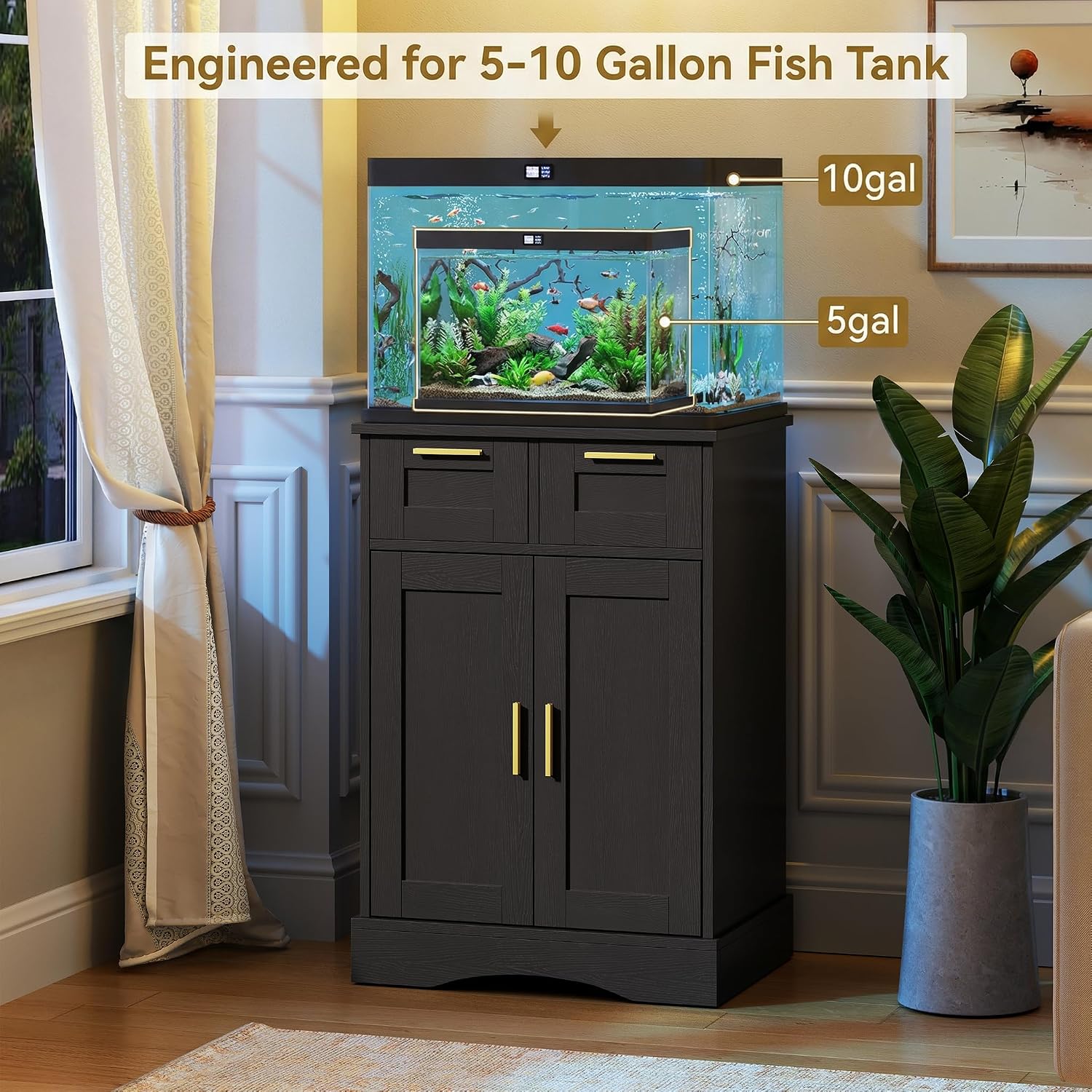 Detalle de Terroute Aquarium Stand, 5–10 Gallon