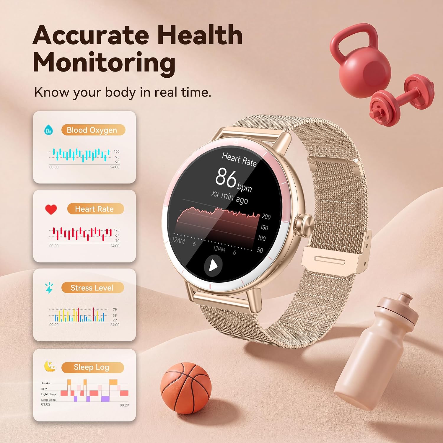 Detalle de Smart Watch with 1.27-Inch Display