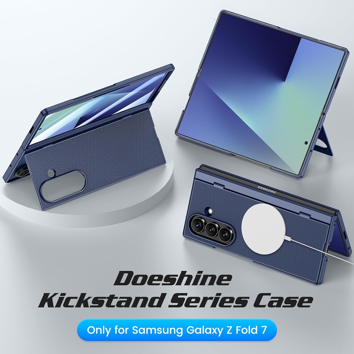 Detalle 2 de Samsung Galaxy Z Fold 7 slim case with kickstand