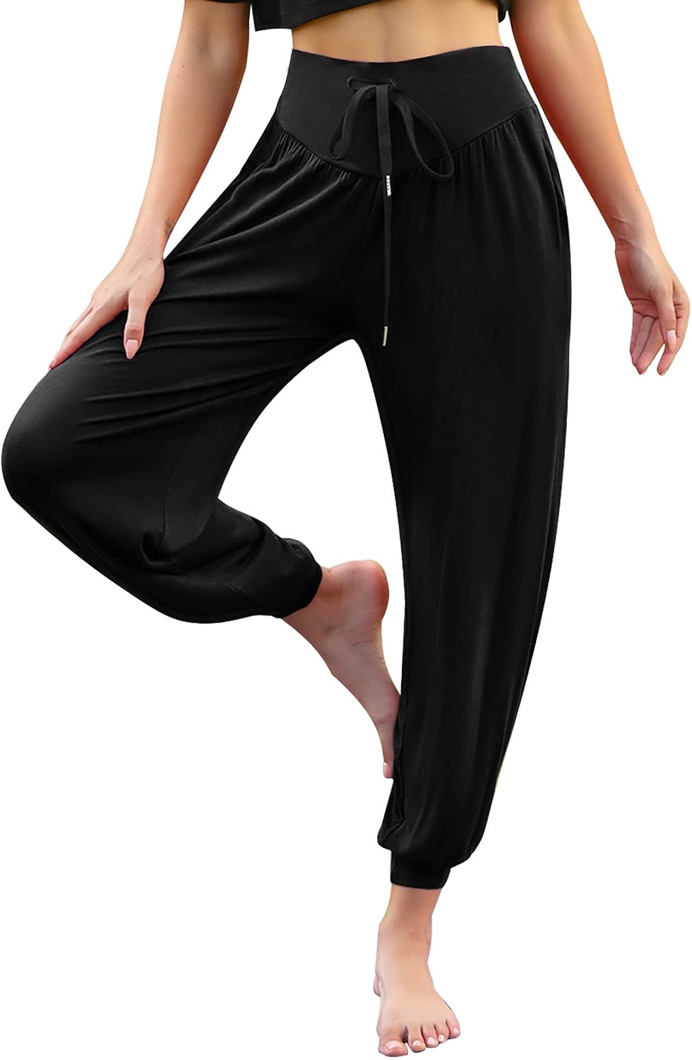 Detalle de Terecey Pantaloni Harem Donna 95% cotone