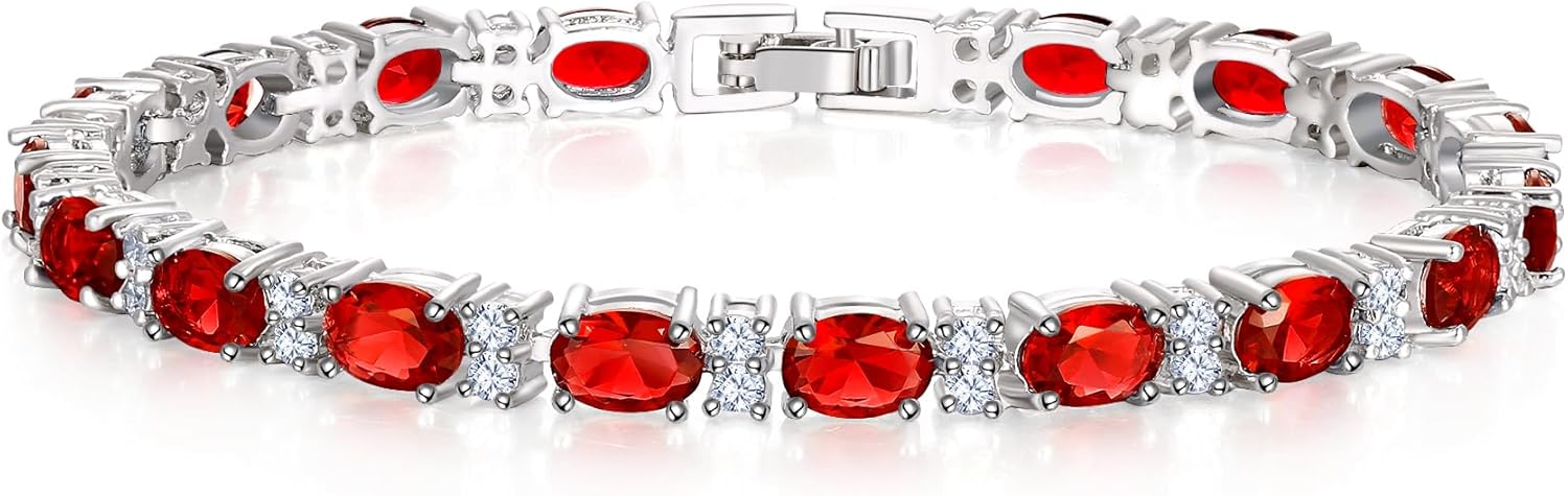 Thumbnail 6 de EVER FAITH Damen Armband mit Zirkonia (Full Bling) – elegant, 18,5 cm