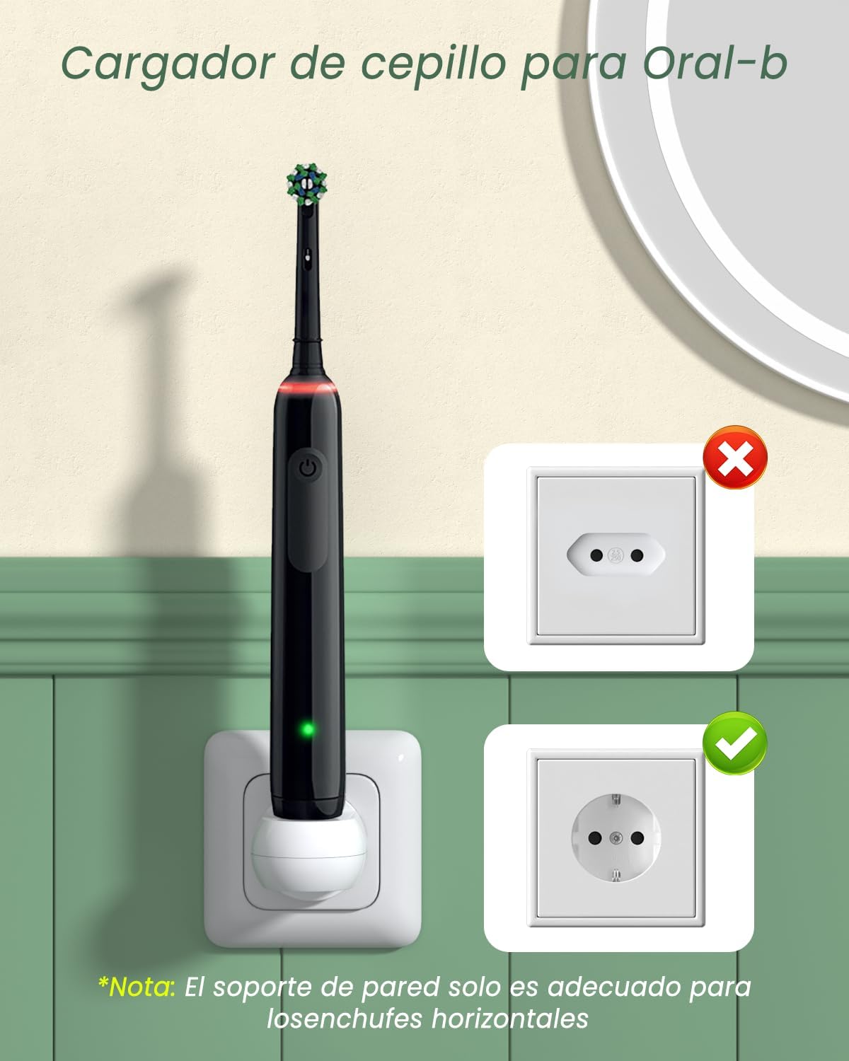 Thumbnail 2 de Oral-B Cargador inalámbrico de pared