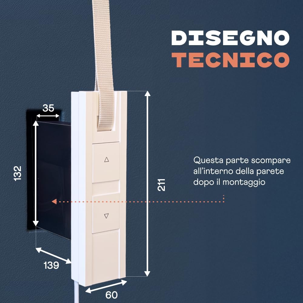 Thumbnail 4 de Home Pilot - Avvolgitore a incasso per tapparelle Pure: installazione rapida e controllo automatico