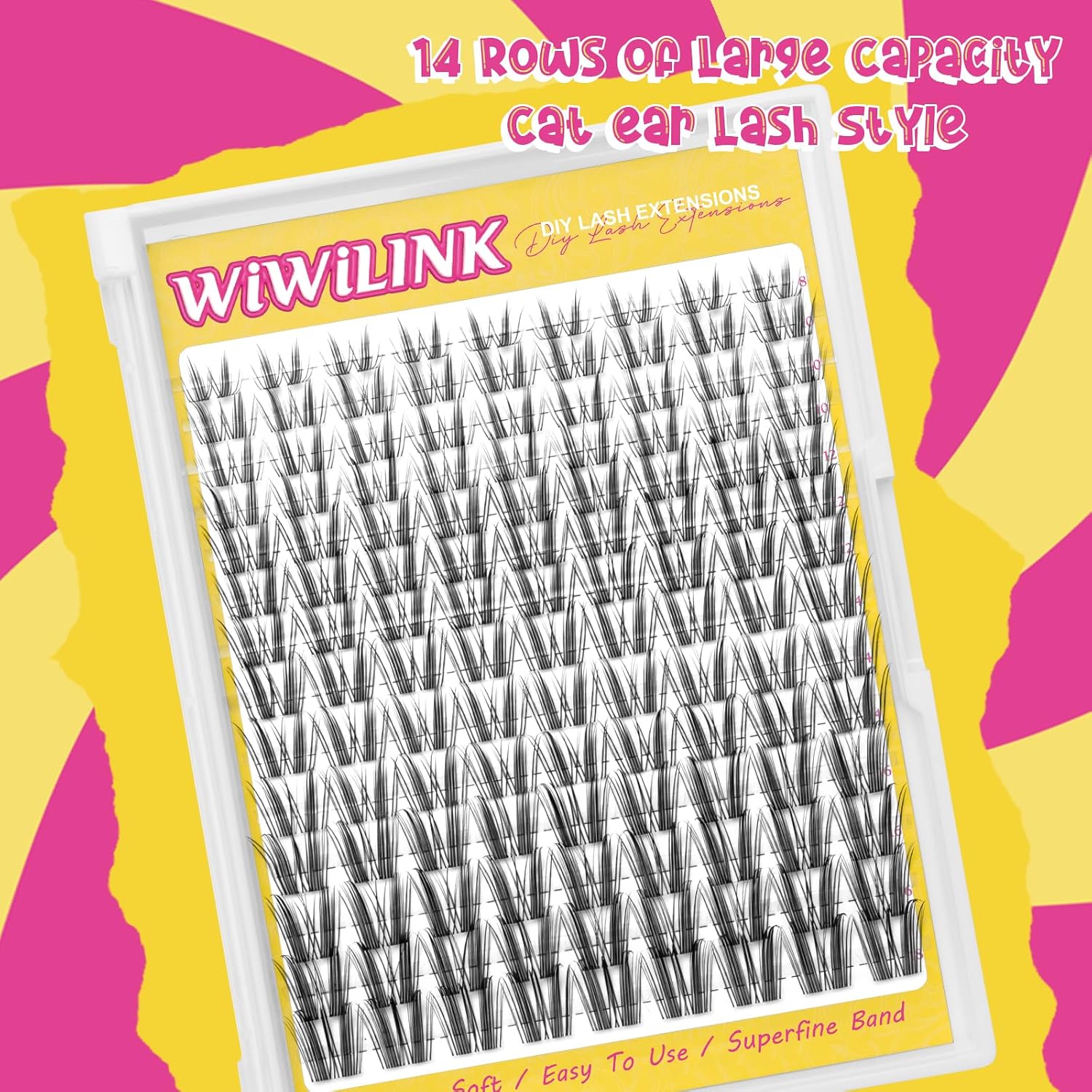 Thumbnail 6 de WiWiLINK Lash Clusters, 8-18mm